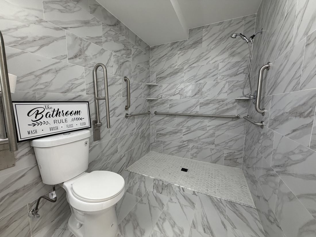 Accessible Bathroom at Serene Lynnwood